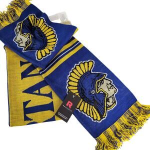 NWT Mount Tabor High School Spartans Soccer Knit Fringe Scarf Ruffneck W-S NC